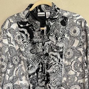 NWT! Chico's Opposites Attract Courier Jacket